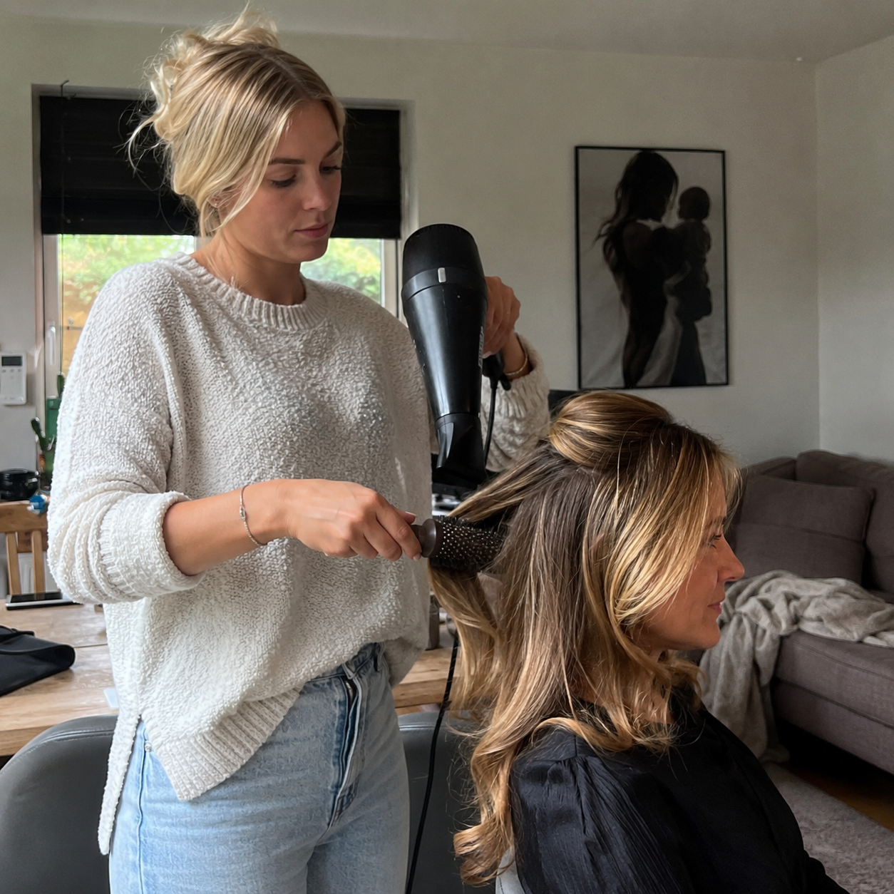 Behandeling door BeautySession klant