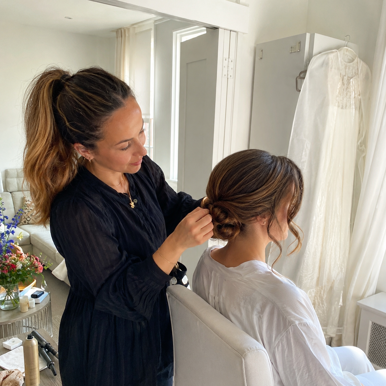 Behandeling door BeautySession klant